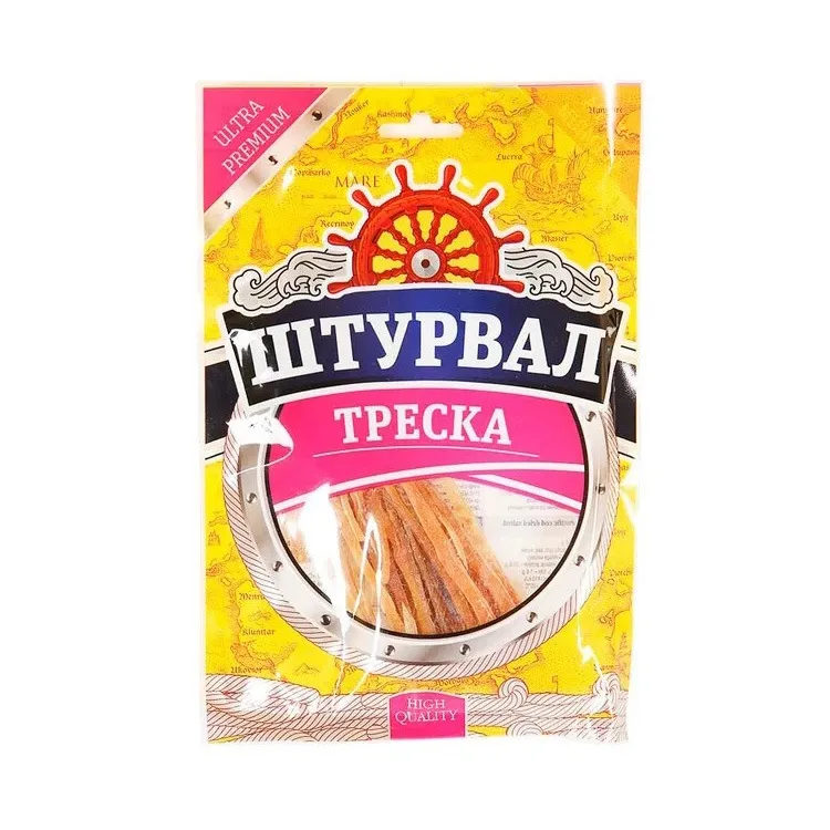 Треска солено-сушеная Штурвал 36г