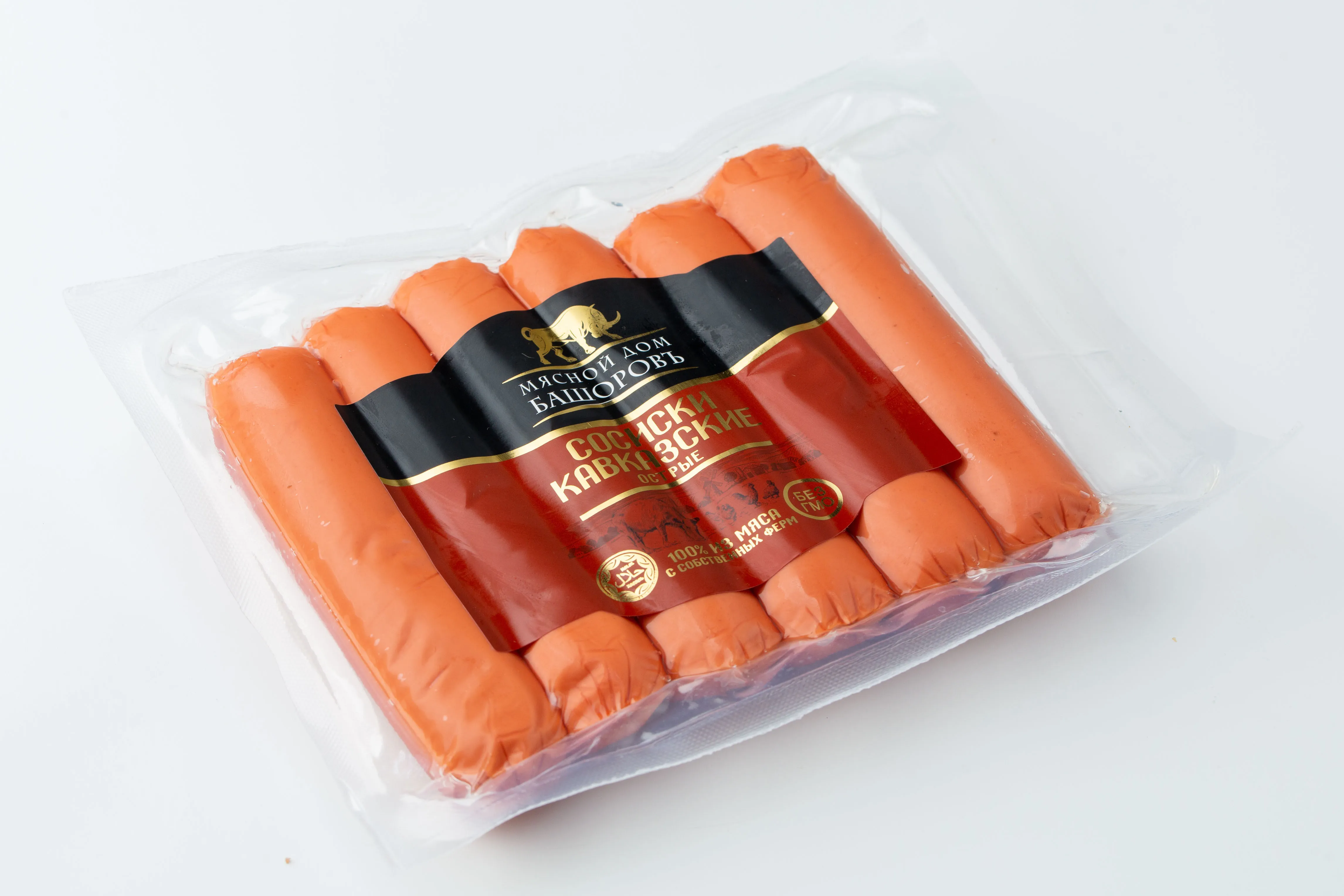 Сосиски Башоровъ Кавказские Халяль