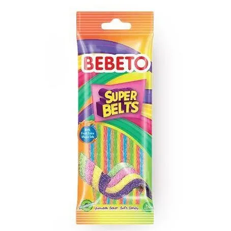 Мармелад Bebeto Super Belts 75г