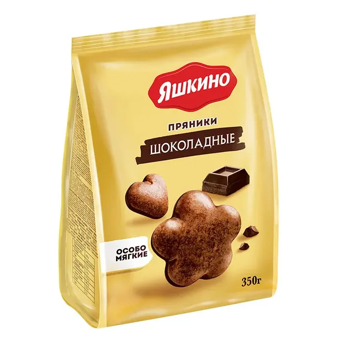 Пряники Яшкино шоколадные 350г