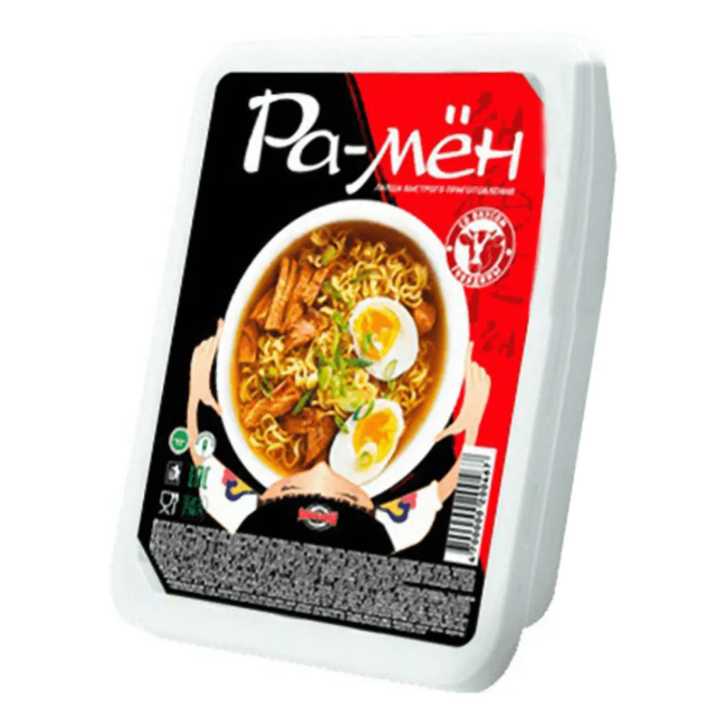 Лапша Алькони Ра-мён Говядина лоток 90г