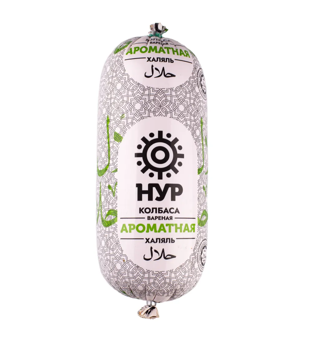Колбаса Нур Ароматная вареная п/а Халяль