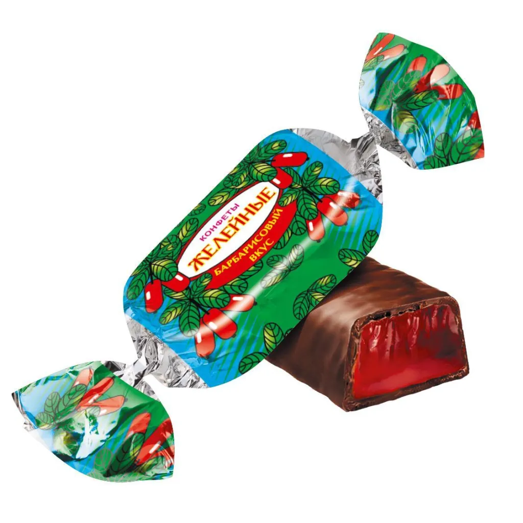 Конфеты Желейная барбарис в глазури