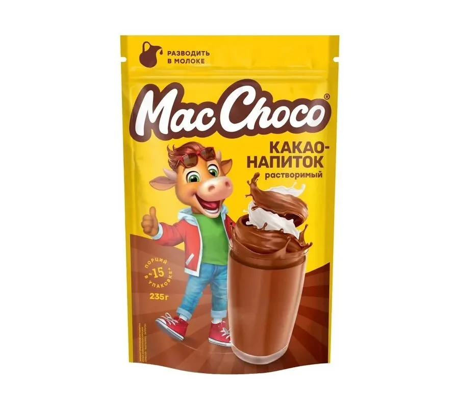 Какао MacChoco 235 г