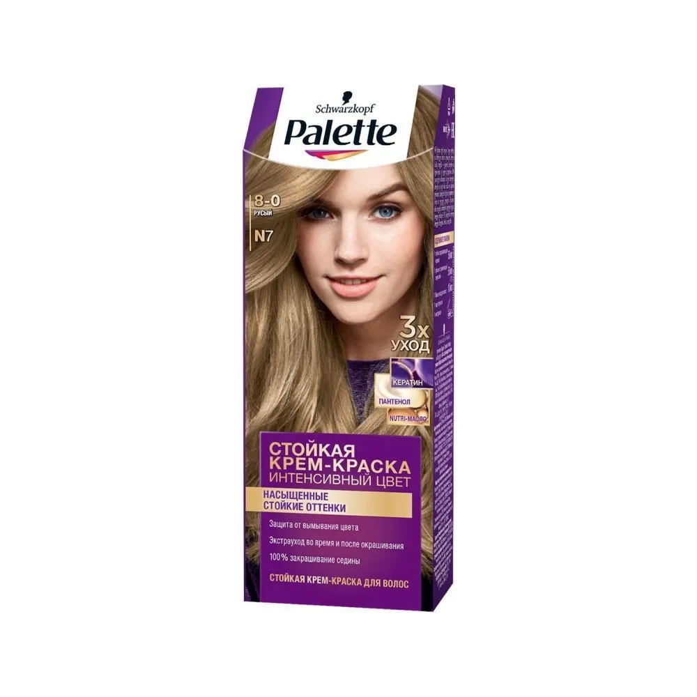Краска Palette №7 русый