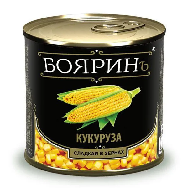 Кукуруза сладкая Бояринъ ж/б 425мл