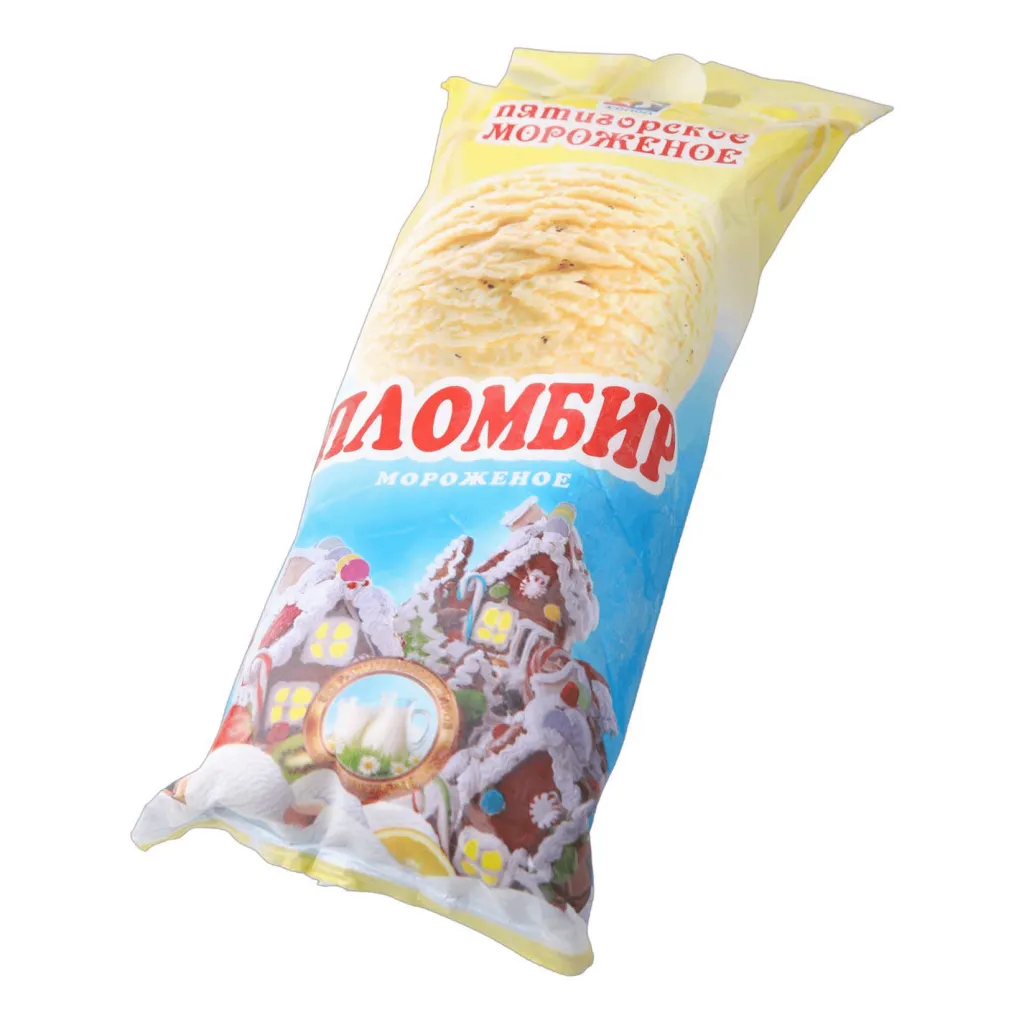 Мороженое Пятигорское Пломбир ванильный 1 кг