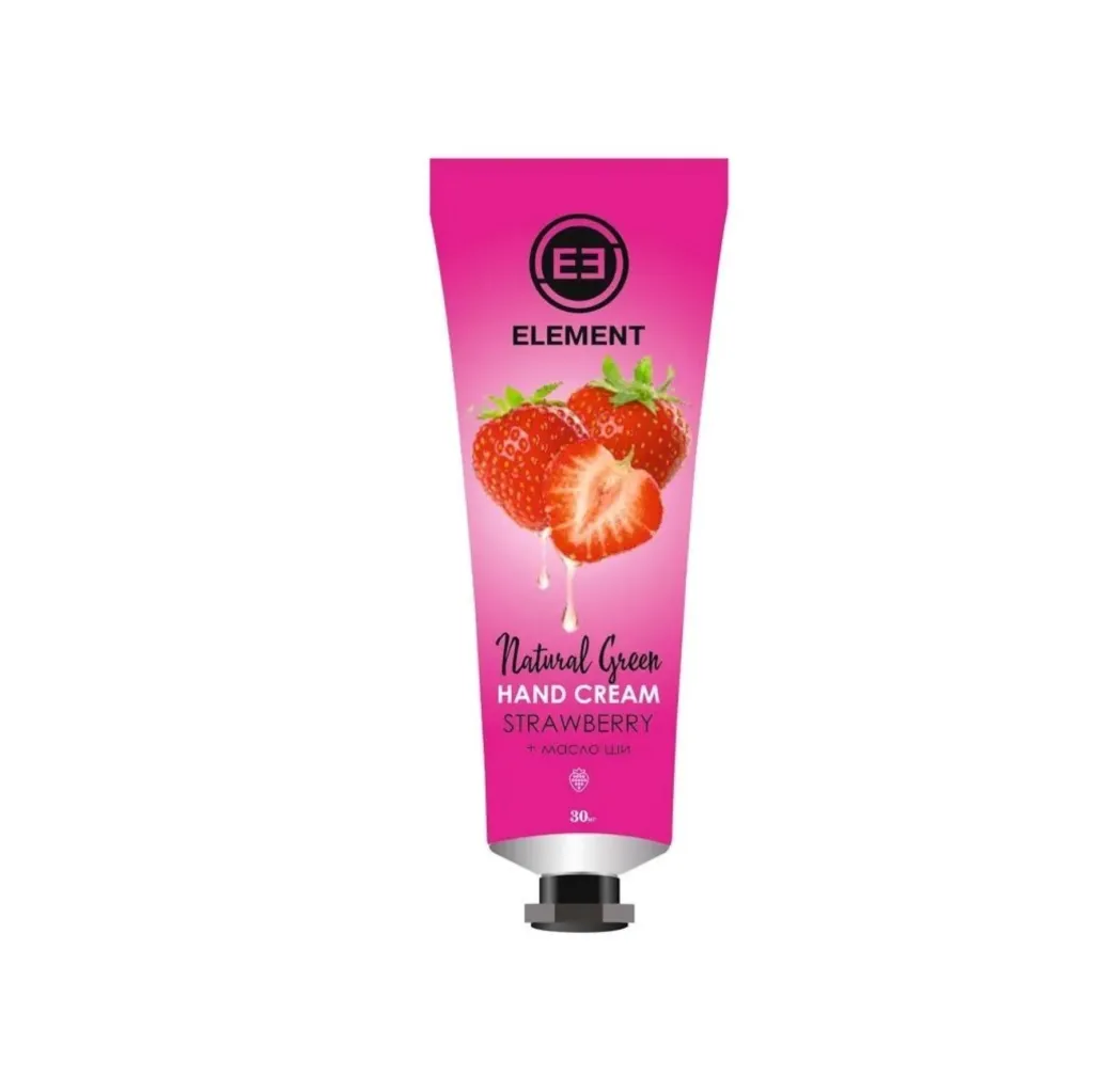 Крем для рук Element Hand Cream с экстрактом клубники и маслом ши 30 г