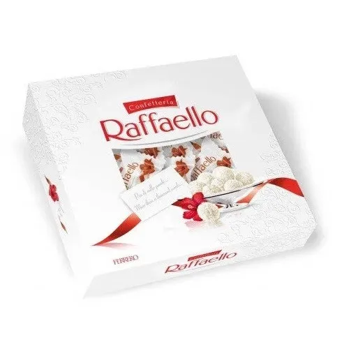 Конфеты Raffaello Т24 плоская 240г