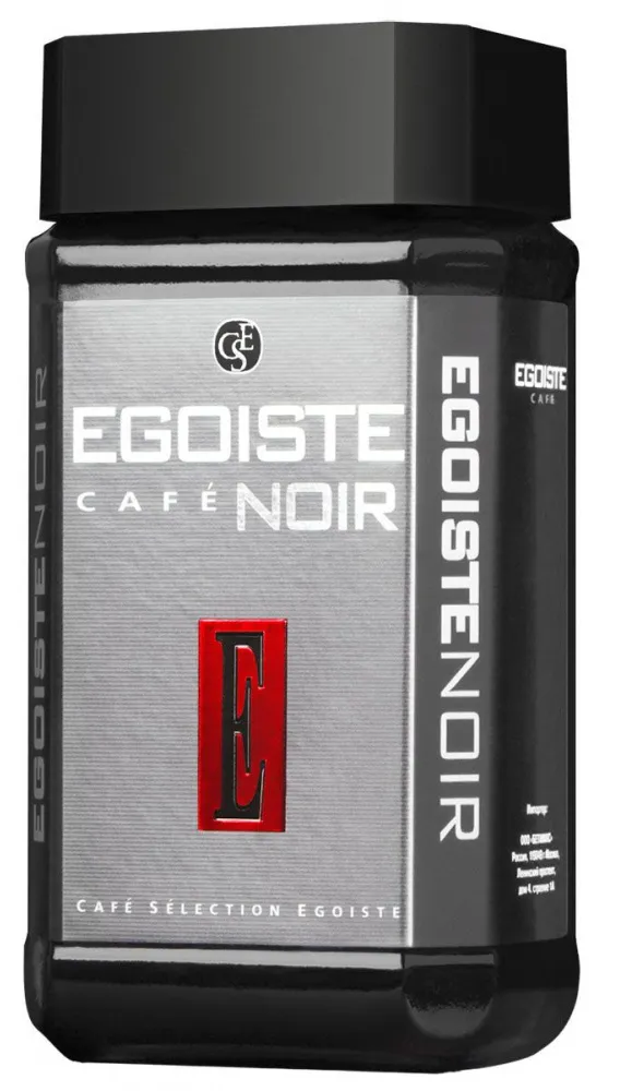 Кофе молотый Egoiste Noir, 100 г