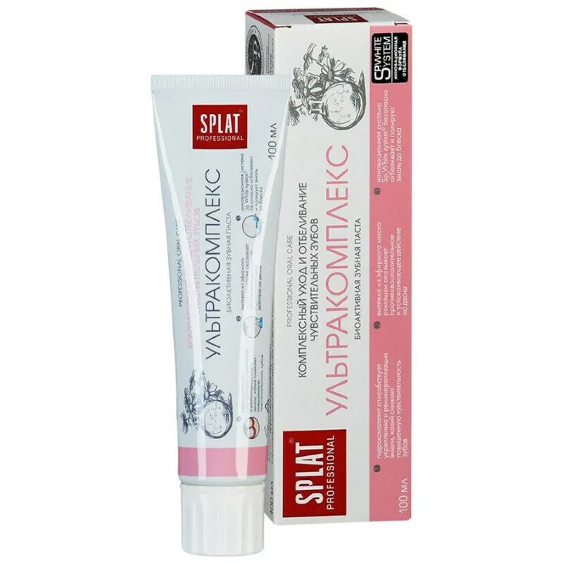 Зубная паста Сплат Профессионал 100мл Ультракомплекс