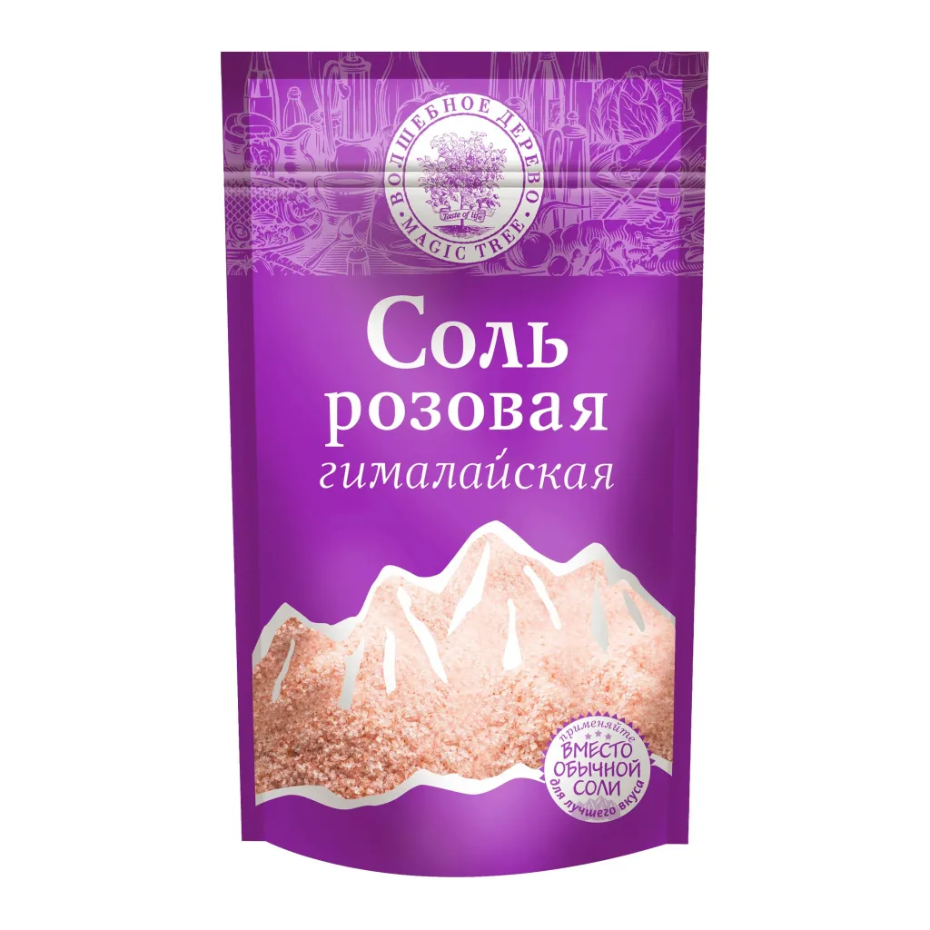 Соль Волшебное дерево Гималайская мелкая 350г