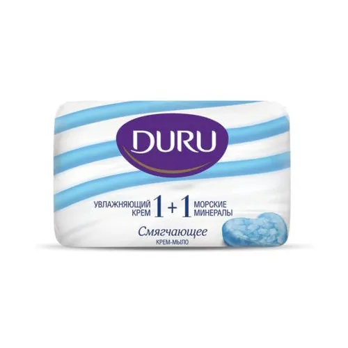 Мыло DURU 1+1 Морские минералы 90 г