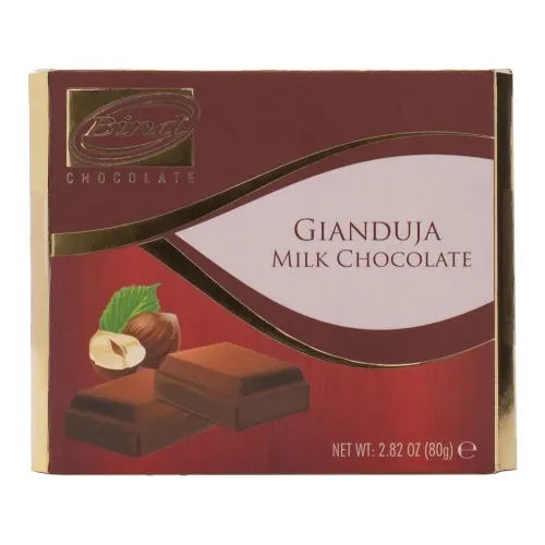 Шоколад Bind молочный с джандуйей 80г