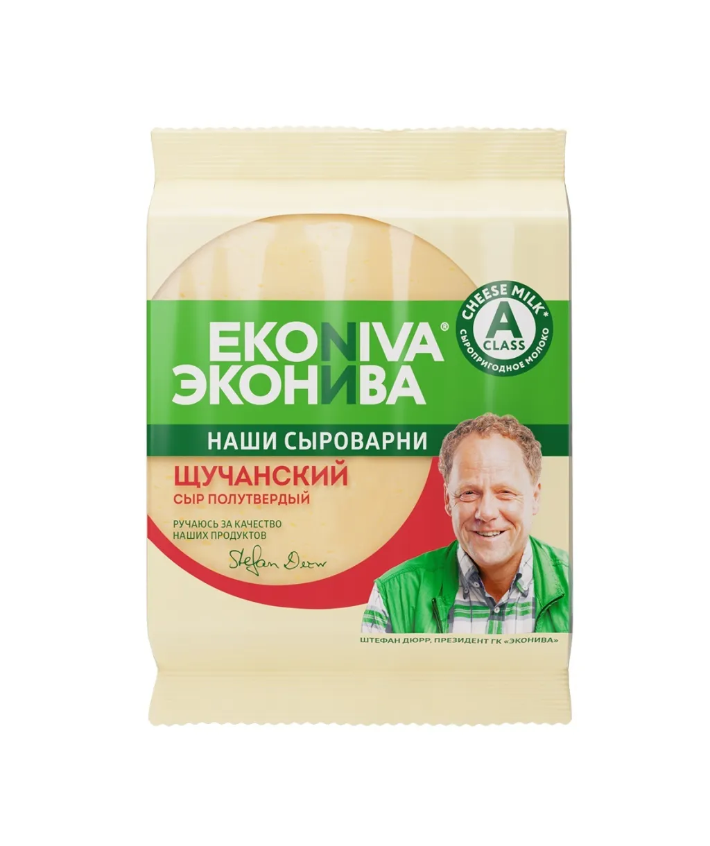 Сыр Эконива Щучанский 50% 200г