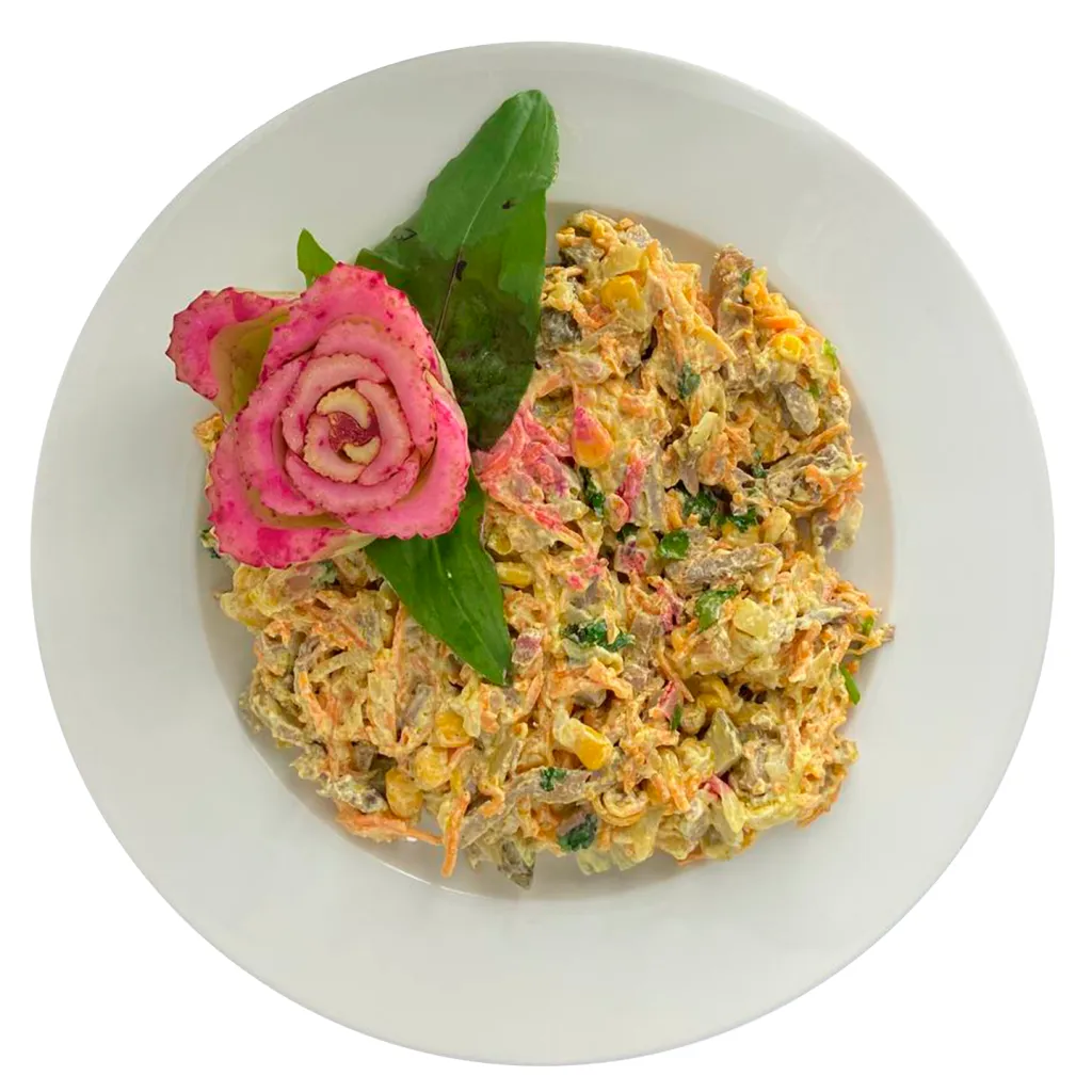 Салат Обжорка с говядиной СП