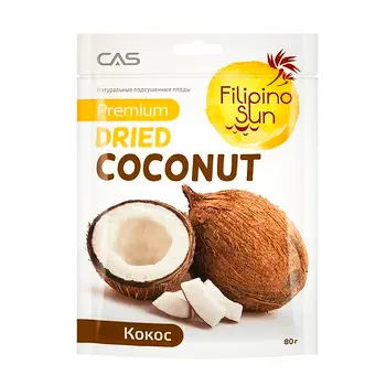 Сухофрукт Filipino Sun Кокос м/у 60г