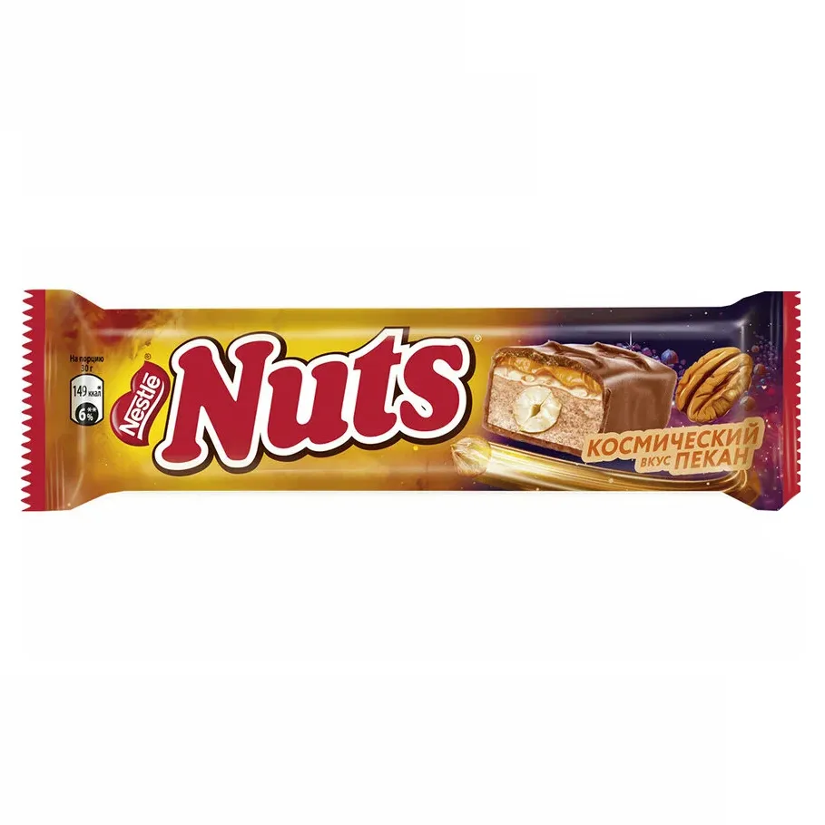 Батончик Nuts Пекан 60г