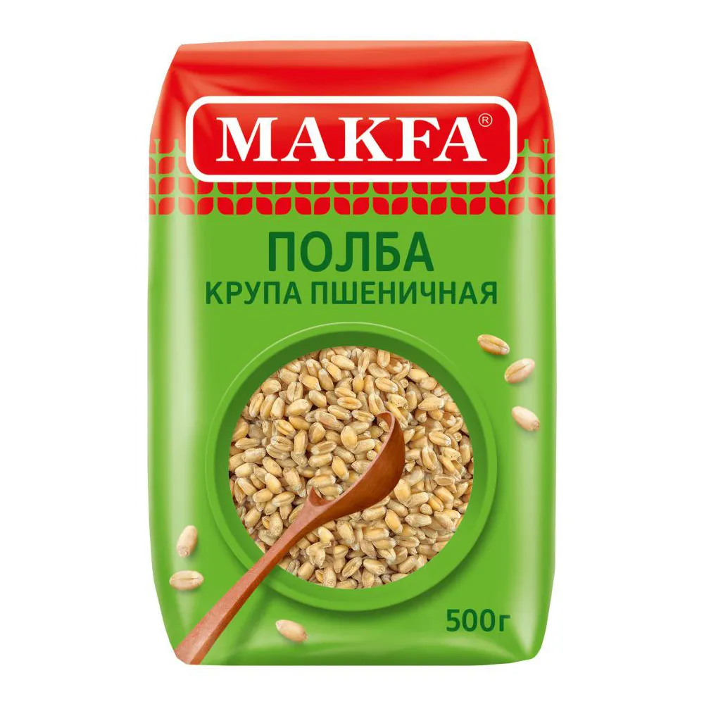 Крупа Makfa Полба пропар в/п 500г