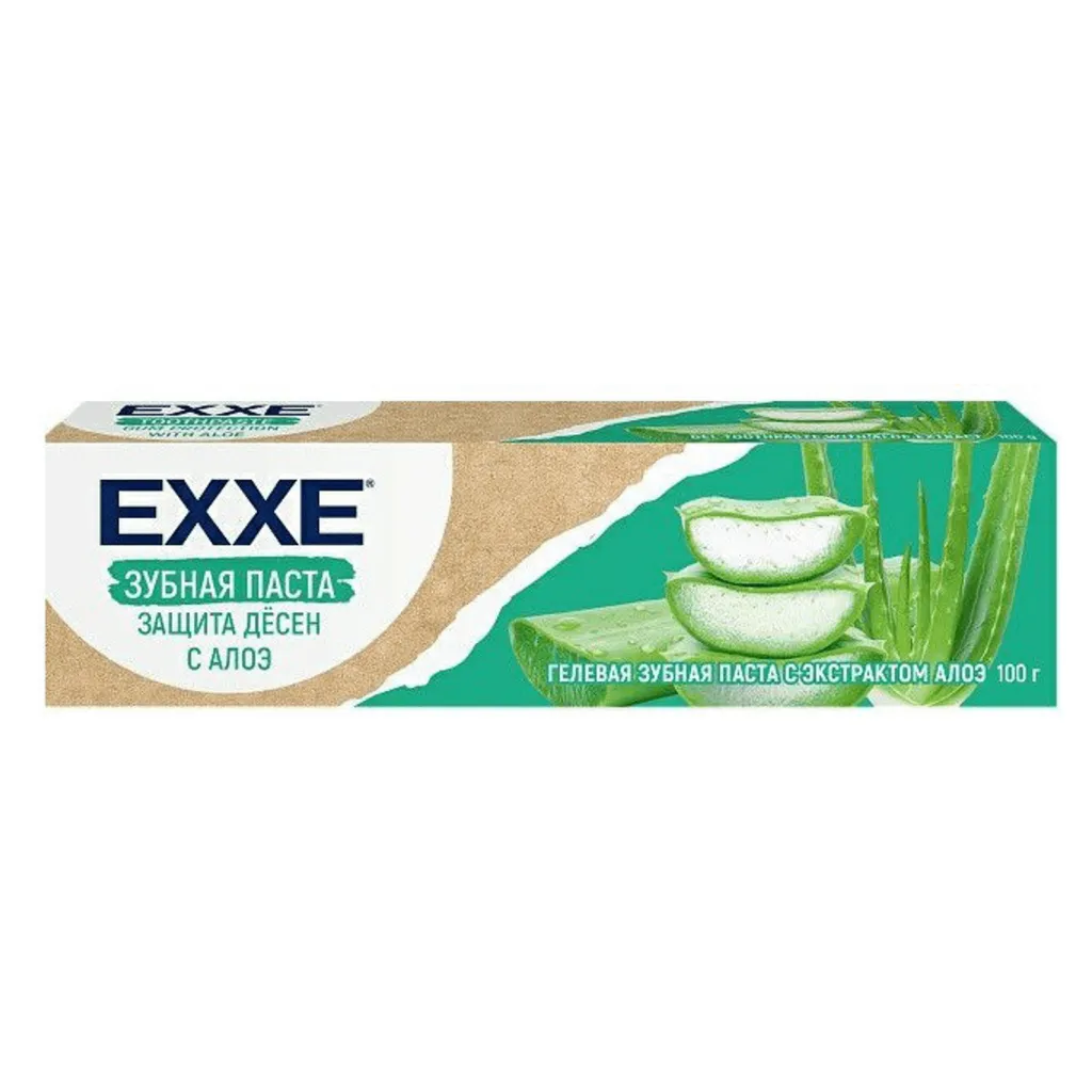 Зубная паста EXXE Защита десен Алоэ 100мл