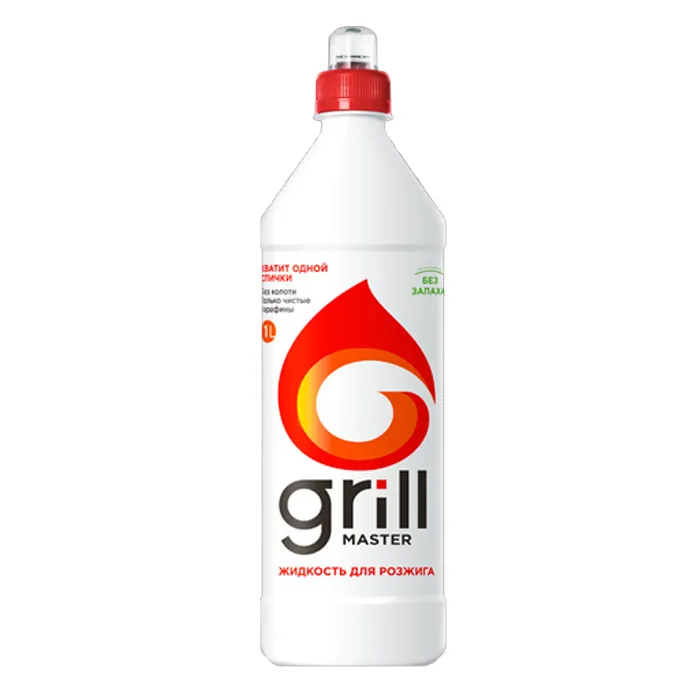 Жидкость для розжига 500мл парафиновая Grill Master 12