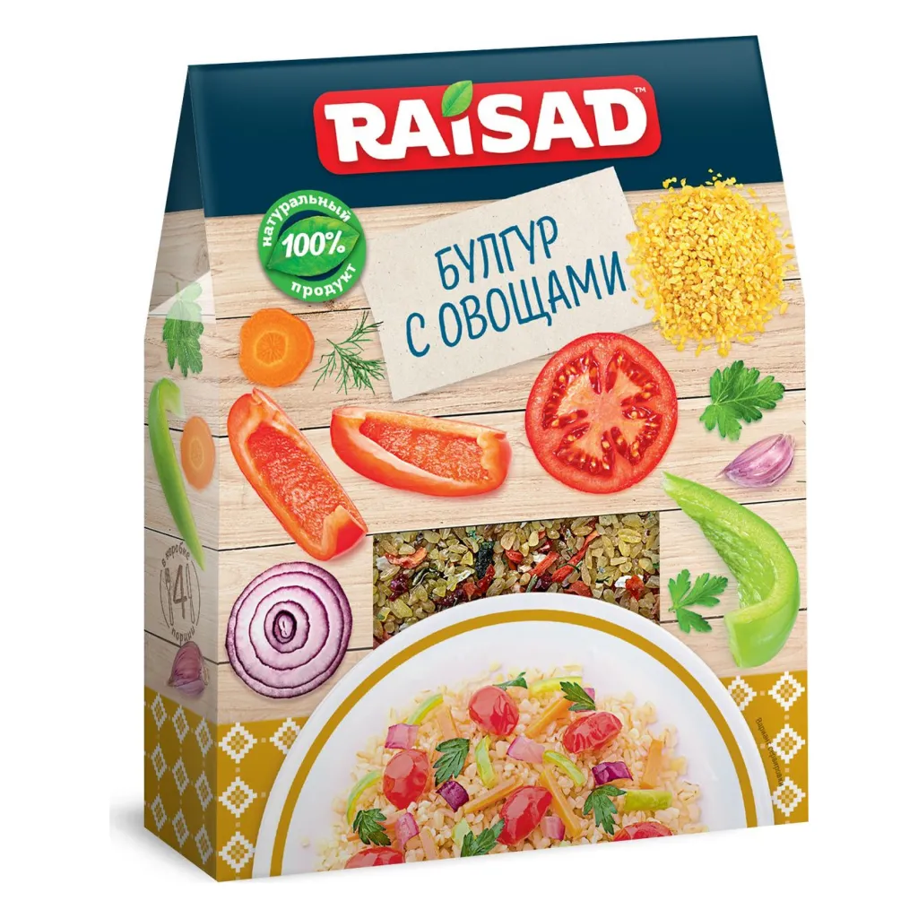 Булгур Raisad с овощами 200г