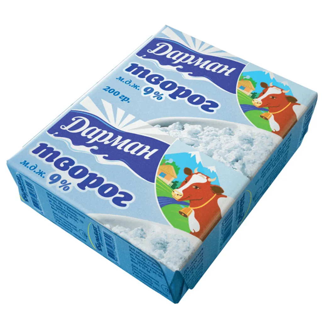 Творог Дарман жирн 9% 200г