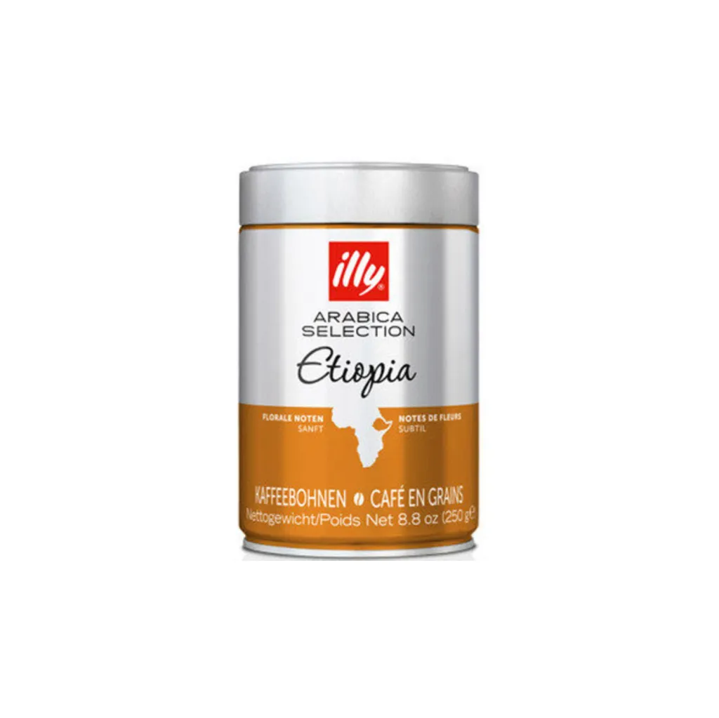 Кофе в зернах Illy Ethiopia Arabica Selection, 250 г