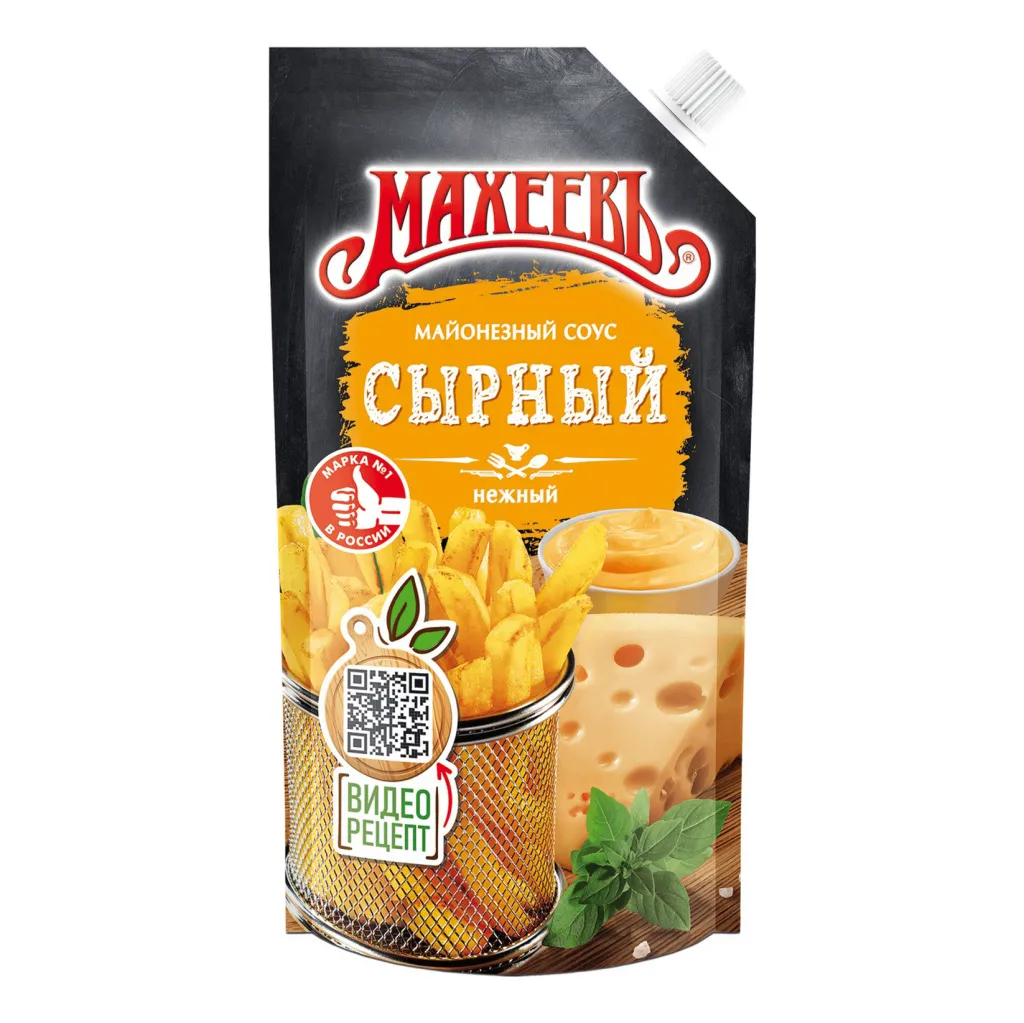 Соус майонезный Махеевъ Сырный дой/пак 200г