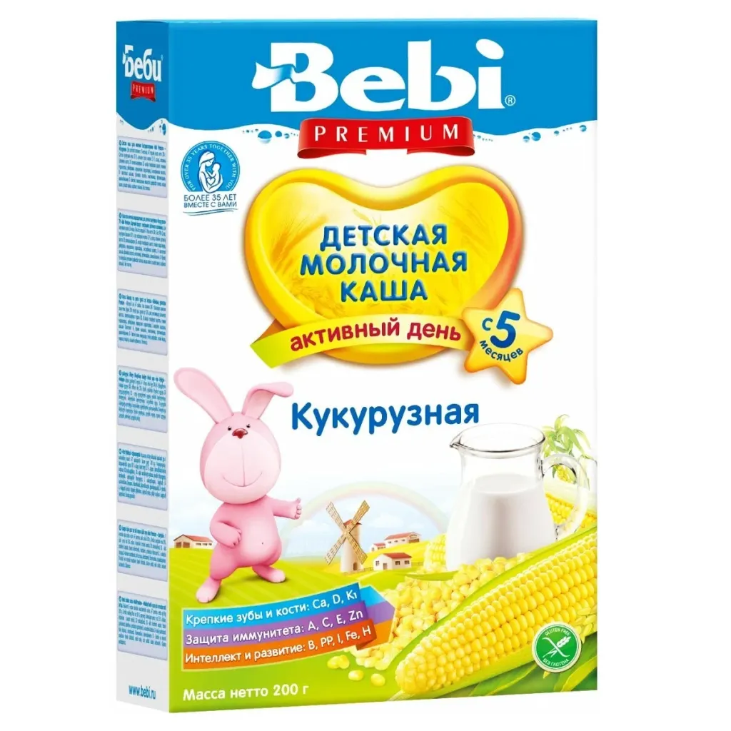Каша Беби Премиум мол  Кукуруза 200г
