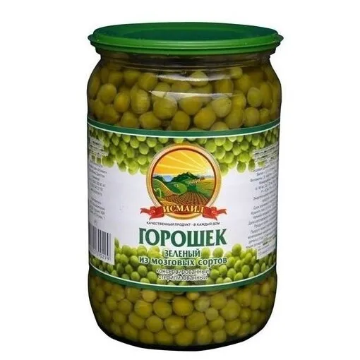 Горошек По-Княжески зеленый 720мл Евро