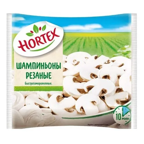 Шампиньоны Hortex резаные 400г