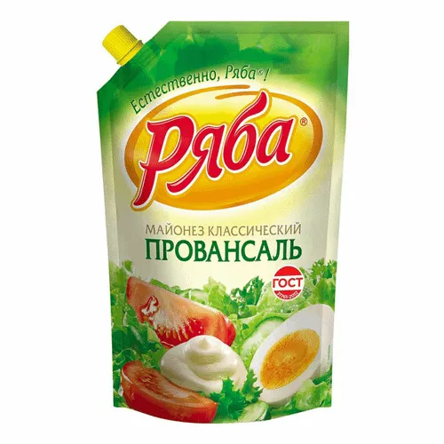Майонез Ряба Провансаль 50.5% 350г