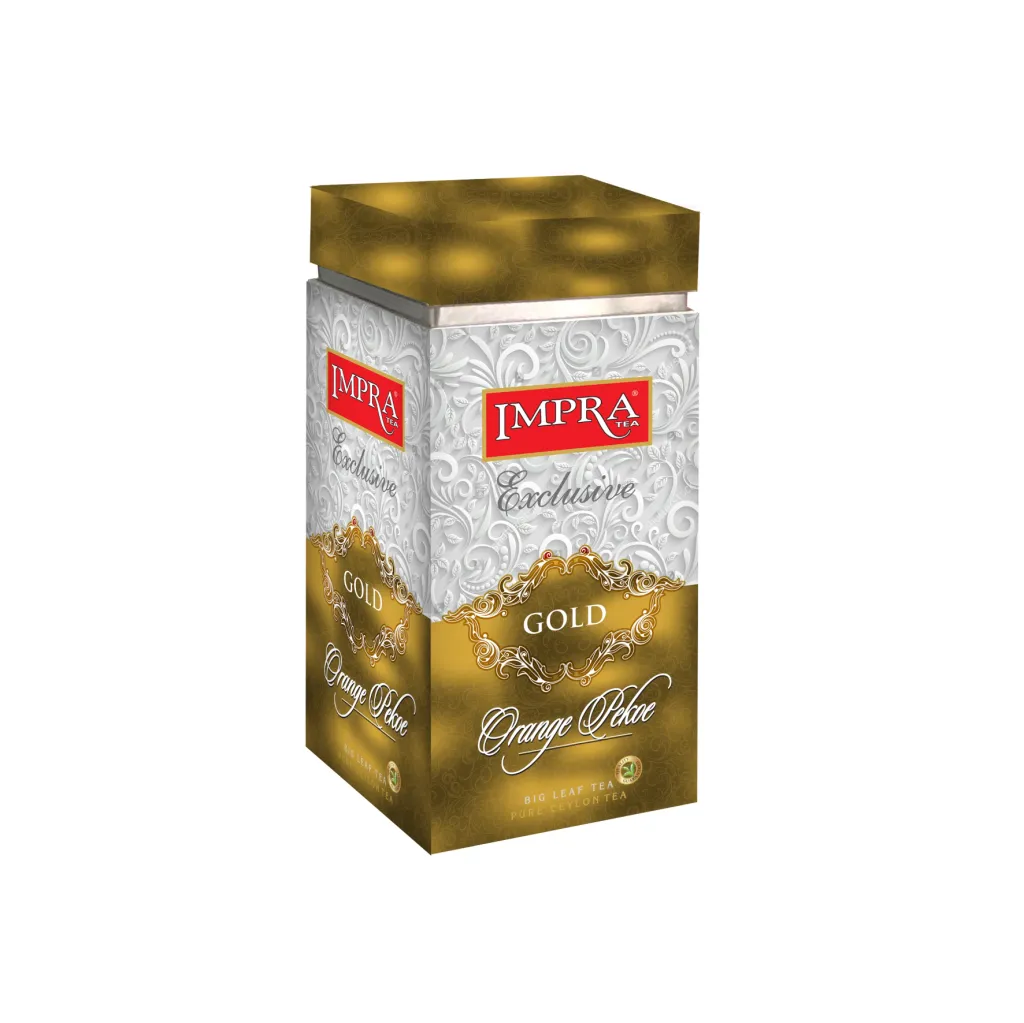 Чай черный Impra "Gold Orange Peko" ж/б,  200 г