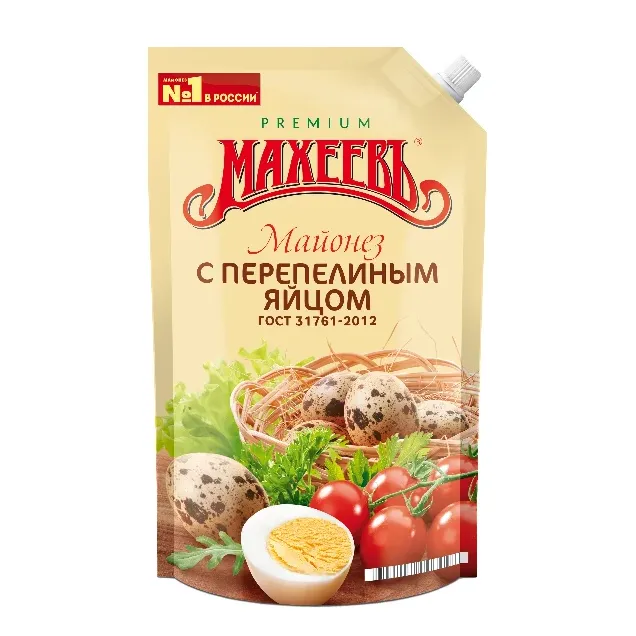Майонез Махеевъ с перепелиным яйцом 67% 190г