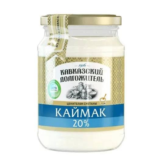 Каймак Кавказский долгожитель 20% ст/б 700г