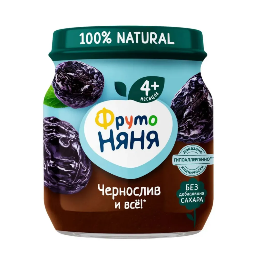 Пюре ФрутоНяня Чернослив 100г