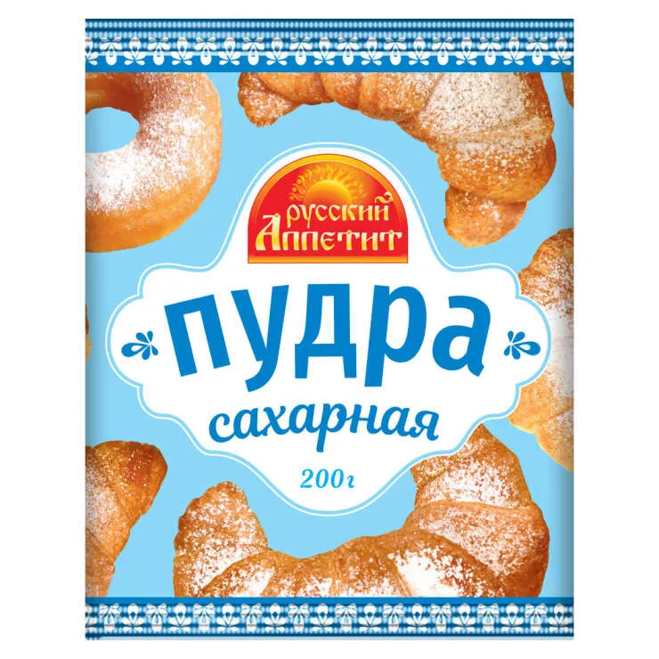 Сахарная пудра Русский Аппетит 200г