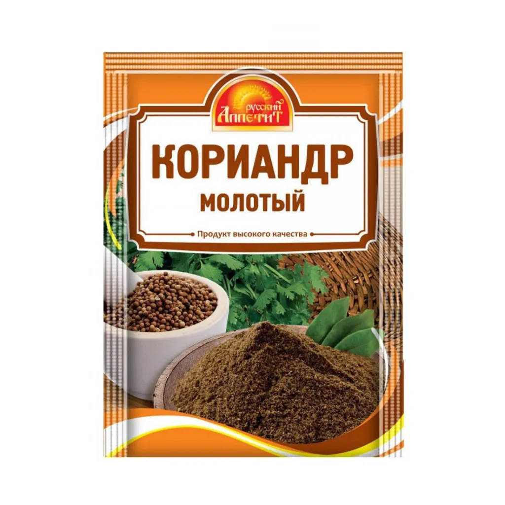 Приправа Русский аппетит Кориандр молотый 15г