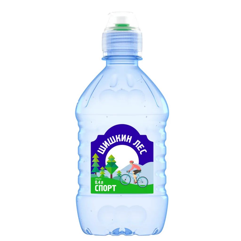 Вода питьевая Шишкин Лес спорт пл/б 0,4л