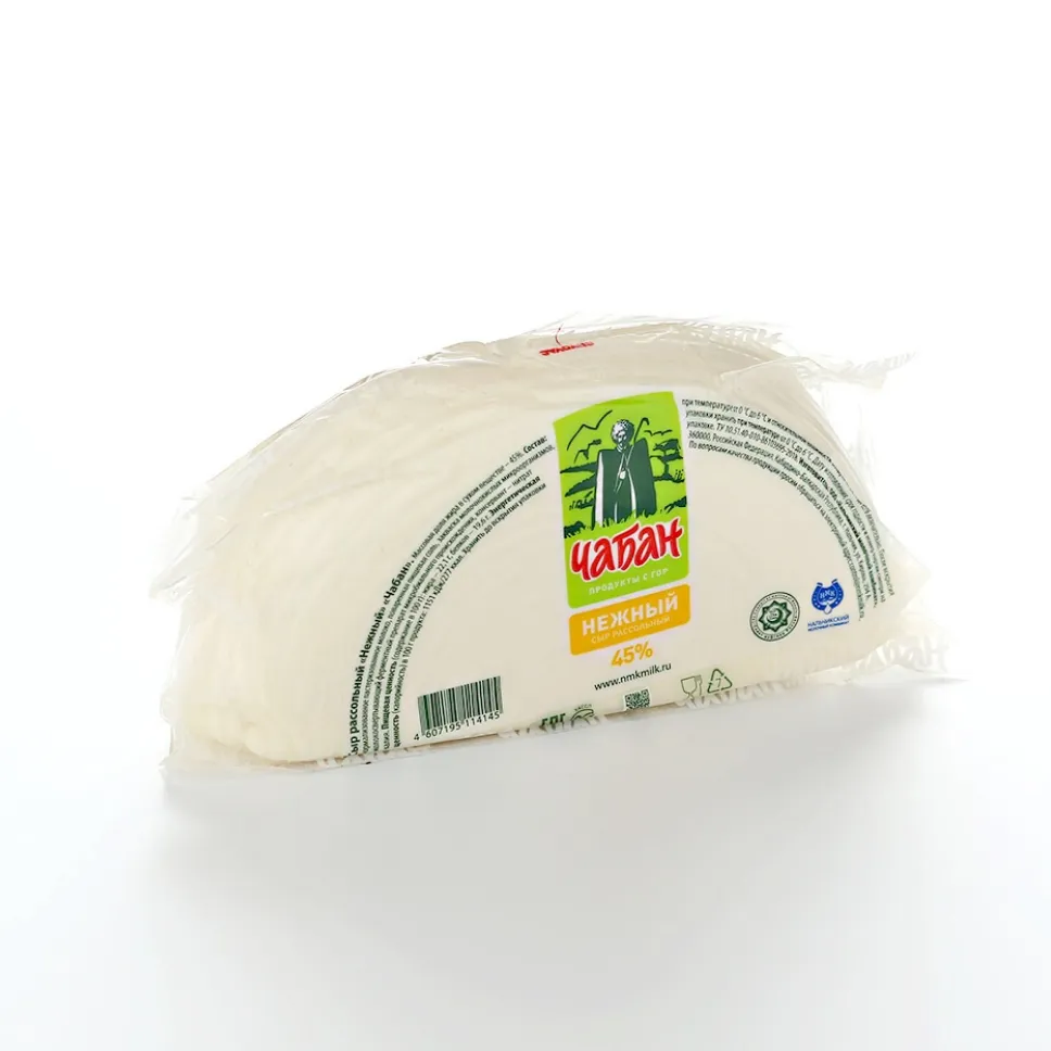 Сыр Нежный 45% Чабан Россия