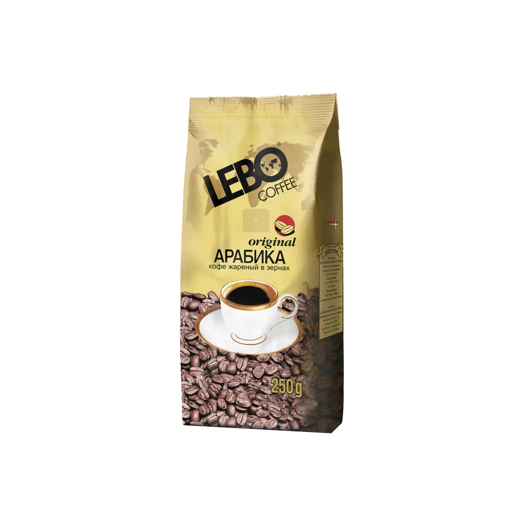 Кофе в зернах LEBO Original Арабика, 250 г