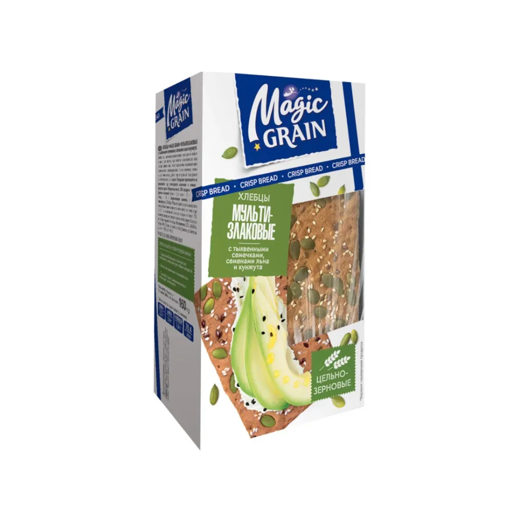 Хлебцы Magic Grain Мультизлаковые 160г