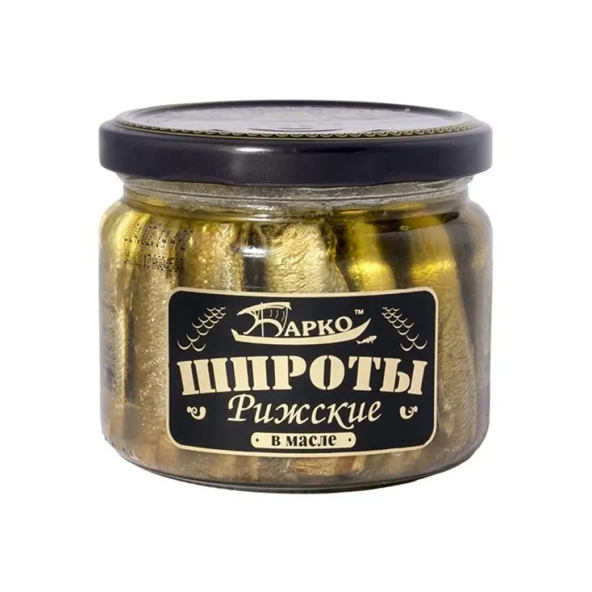 Шпроты Барко в масле ст/б 270 г