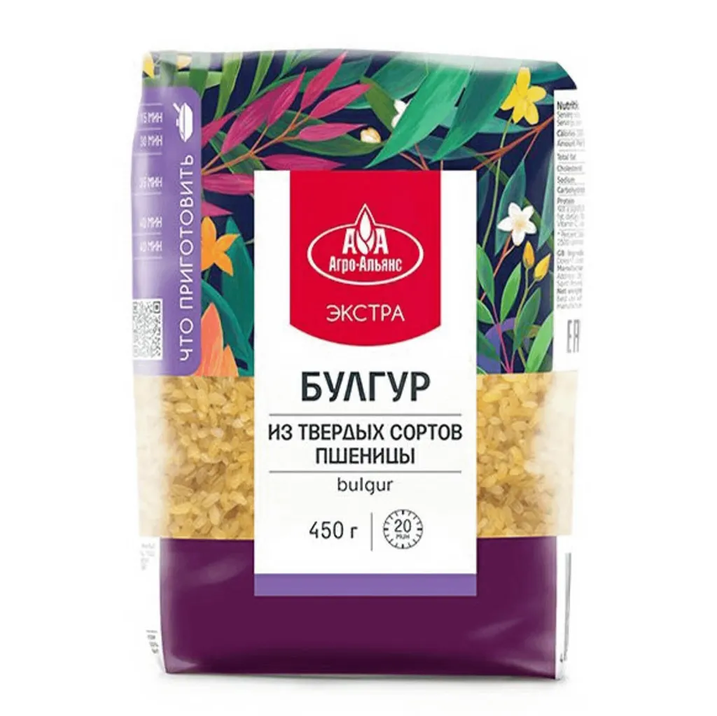 Крупа Агроальянс Булгур Экстра 450г