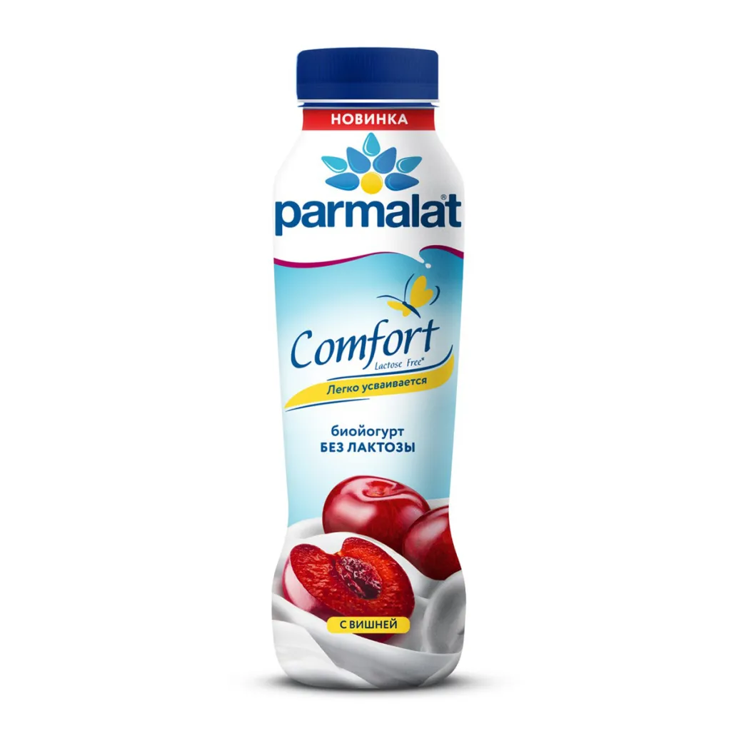 Йогурт Parmalat безлактозный Вишня 290г