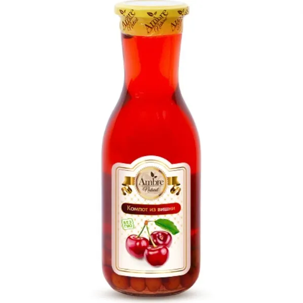 Компот Амбре вишня ст/б 1л