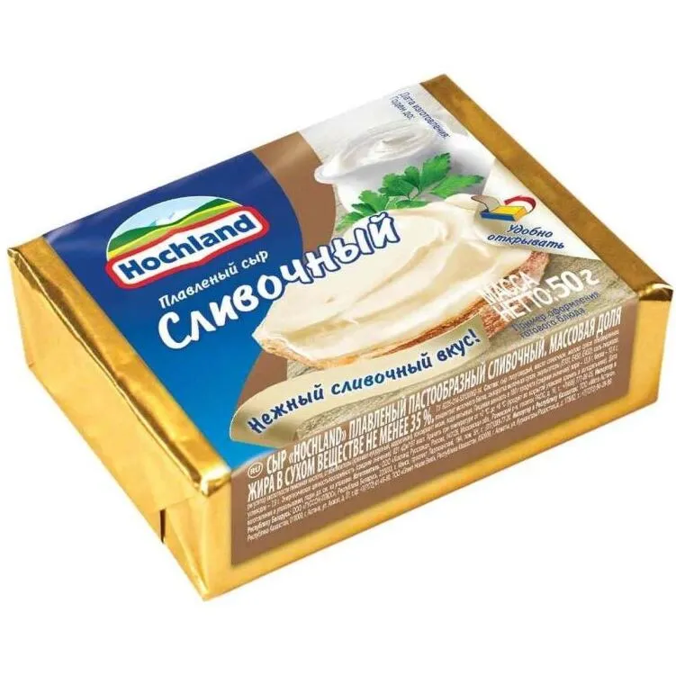Сыр плавленый Hochland сливочный 50г
