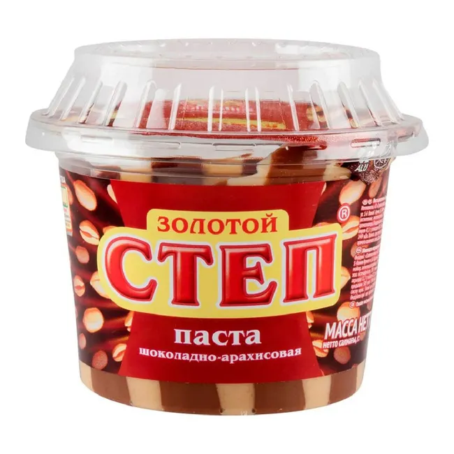 Шоколадная паста Золотой Степ шоколадно-ореховая 220г