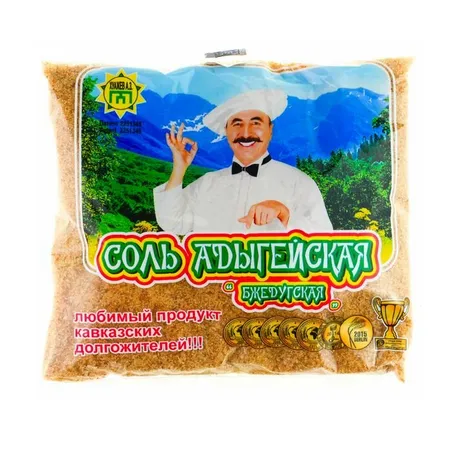Соль Адыгейская Бжедугская 450г